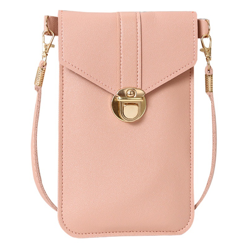 Picture of Touchscreen Mobile Phone Coin Purse Women's New Fashionable Multi-function Korean Style Fashionable Shoulder All-match Simple Crossbody Bag