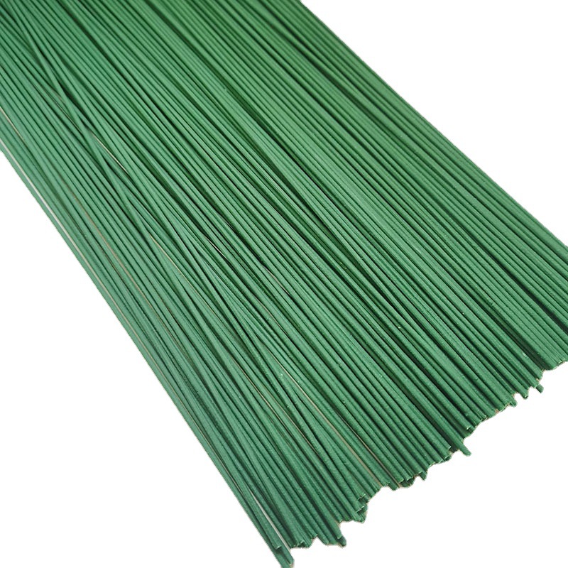 30cm flower rod iron wire flower art 2 special artificial flower Rod Green Flower Rod