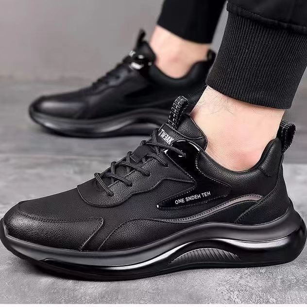 Men's sports shoes 2024 new men's shoes fashion casual shoes wholesale breathable simple all-match running shoes travel shoes