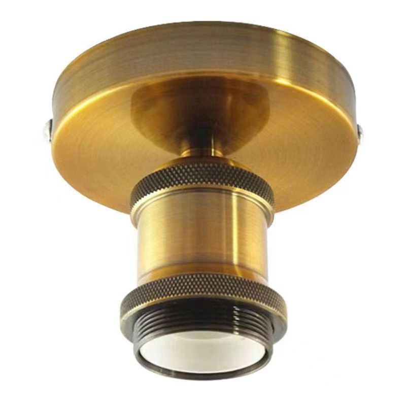 Aluminum Shell Ceiling Lamp Holder E27 Screw Retro Lamp Holder Lamp Kit Lighting Accessories Manufacturer Wholesale