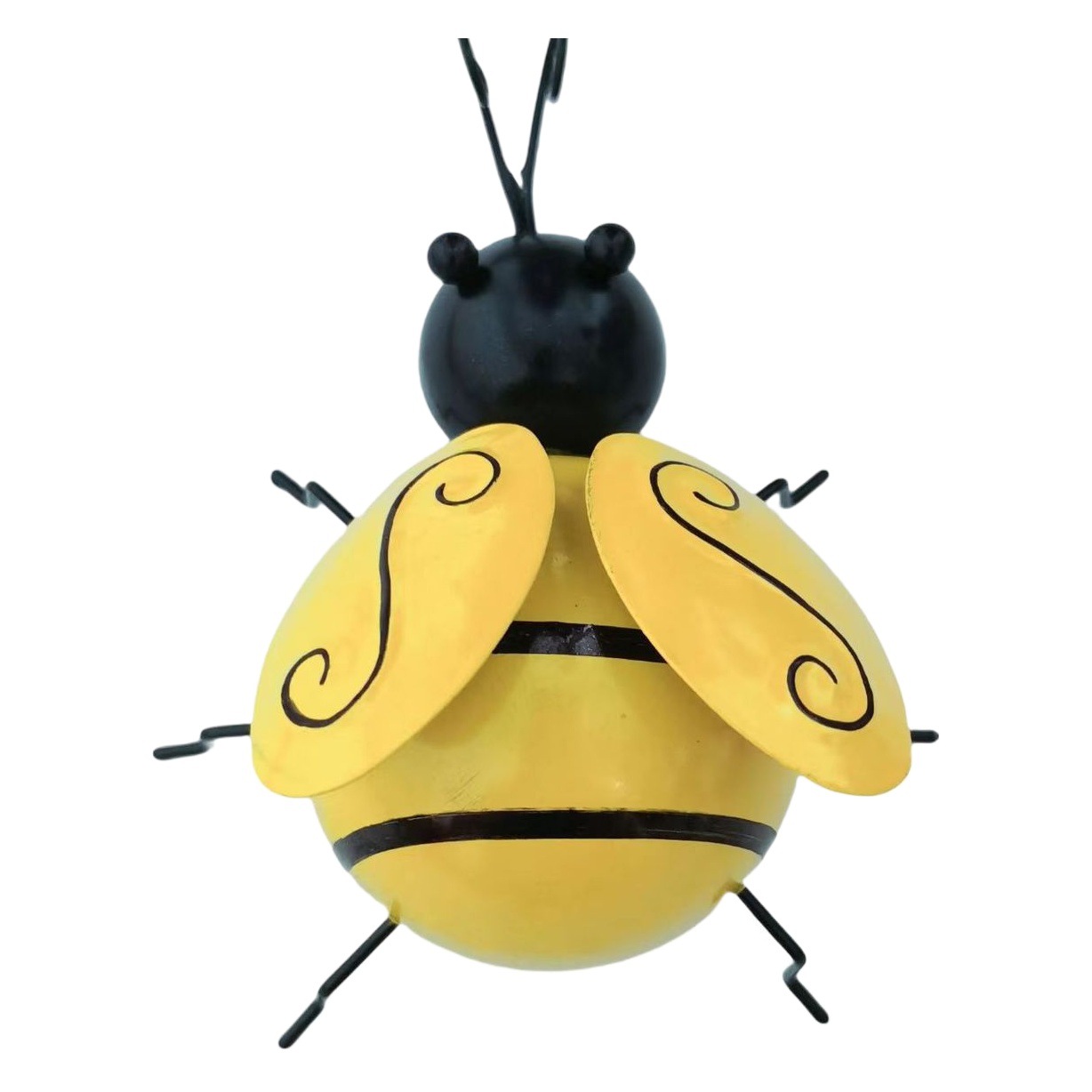 Picture of Cross-border American Country Decorations Iron Bee Metal Insect Simulation Crafts Wall Garden Art Wall Hanging
