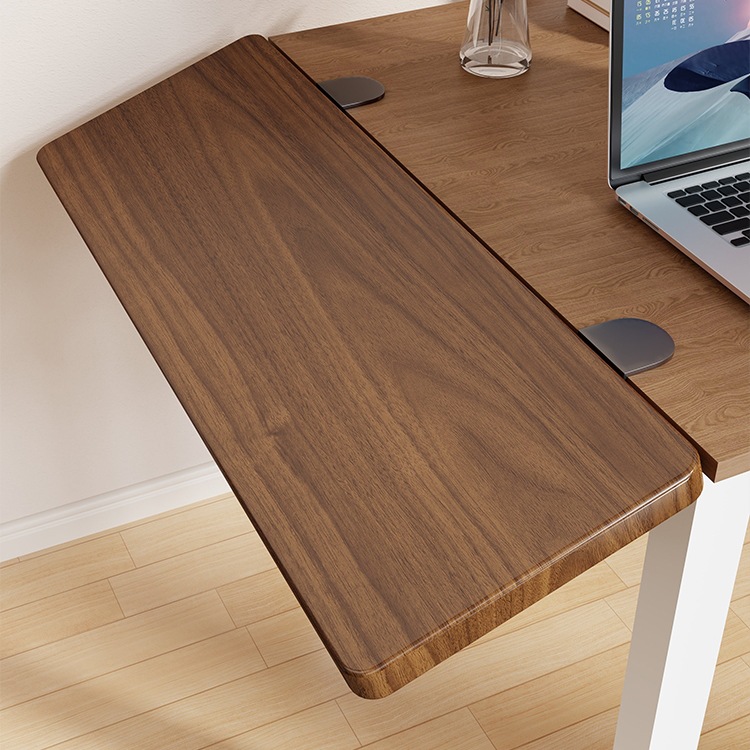 Desktop Extension Board Office Desk Foldable Widening and Lengthening Extension Board No-Drill Hand Rest Desk Expansion