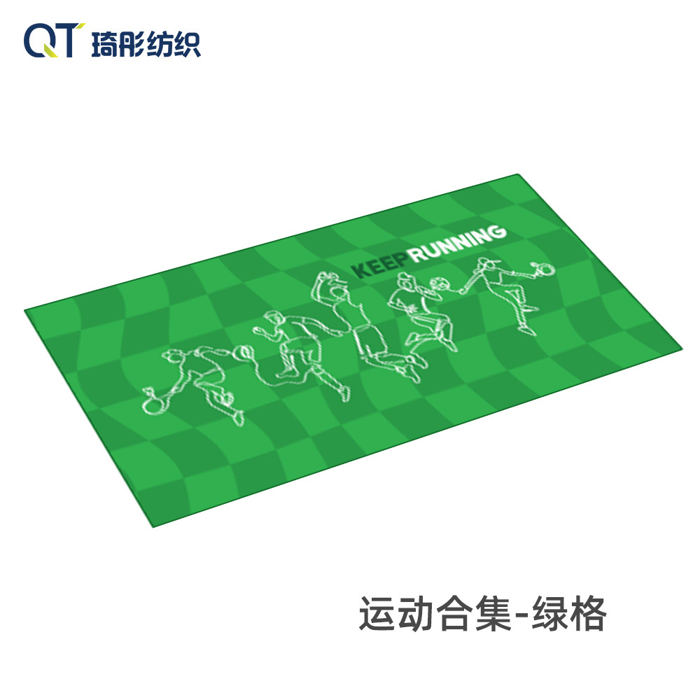 Picture of Quick-Drying Towel Microfiber Sports Towel Sweat-Absorbent Gym Yoga Sweat Towel Running Badminton Towel