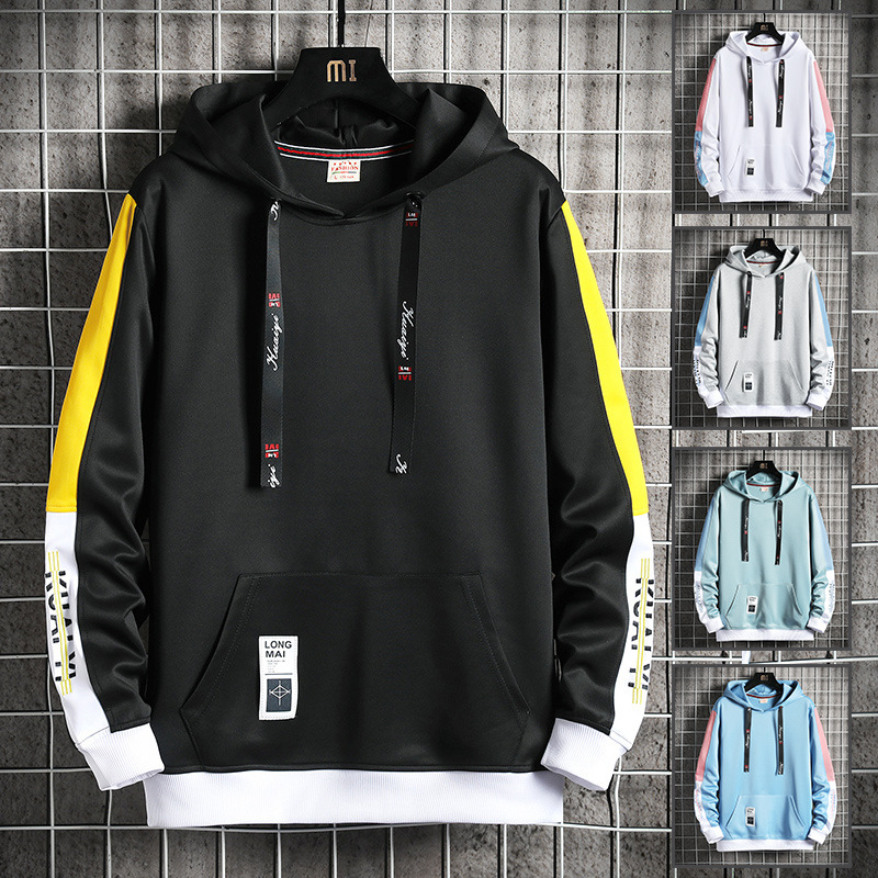 Picture of 2022 spring and autumn embroidery embroidery color hooded sweater spot fashion youth sports clothes