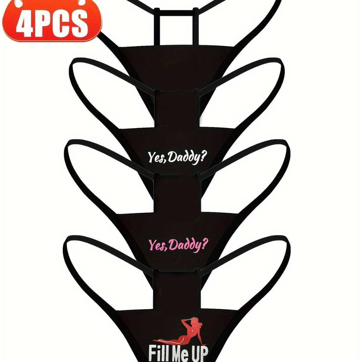 Europe and the United States cross-border plus size pure thong letter printing anti-sublimation exercise yoga seamless bottoming underwear wholesale