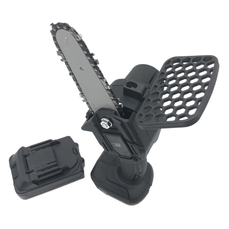Handheld electric saw small pruning saw logging saw single hand saw garden saw mini electric chain saw woodworking saw 4-inch electric saw