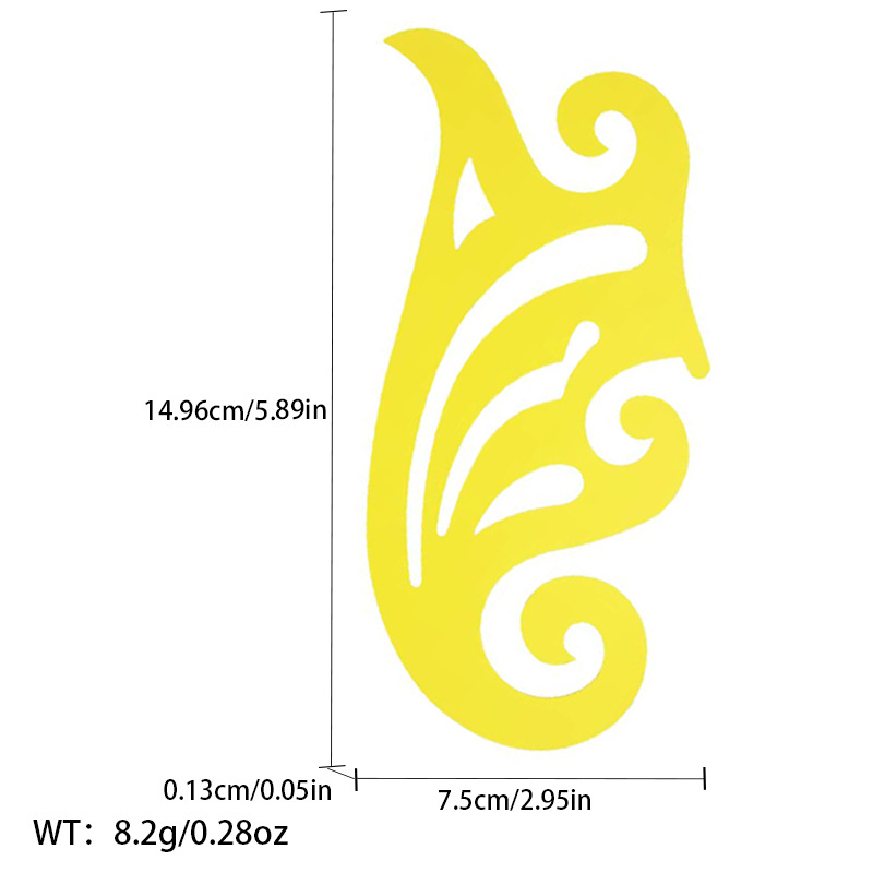 Picture of Pattern printing ruler clothing scale pattern making clothing curve cutting sewing tool multi-functional pattern printing ruler