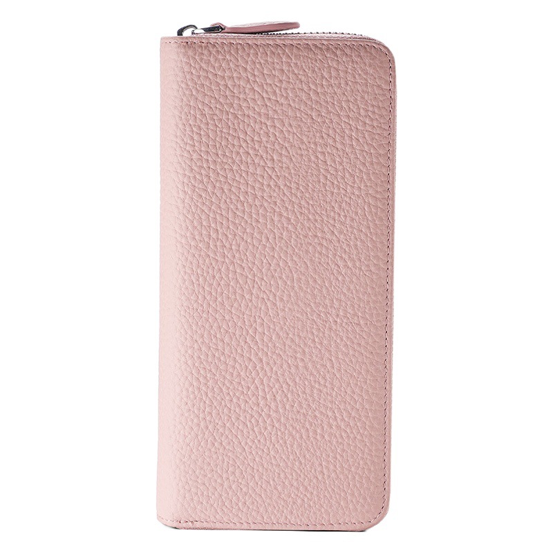 2023 New Women's Clutch Multifunctional Japanese Genuine Card Holder Wallet Coin Purse Zipper Long Clutch Bag
