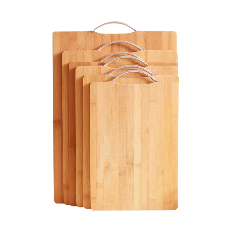 Picture of Practical Cutting Board Household Bamboo Sticky Board Fruit Kitchen Small Cutting Board Cutting Board Chopping Board Thickeneded Cutting Board Antibacterial