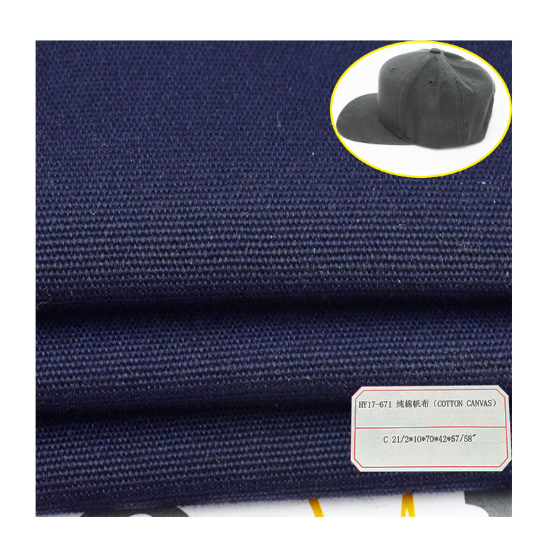 Manufacturer Wholesale Cotton Thickeneded Canvas Fabric, Strong and Durable, Canvas Bags, Bags, Shoes and Hats Fabrics