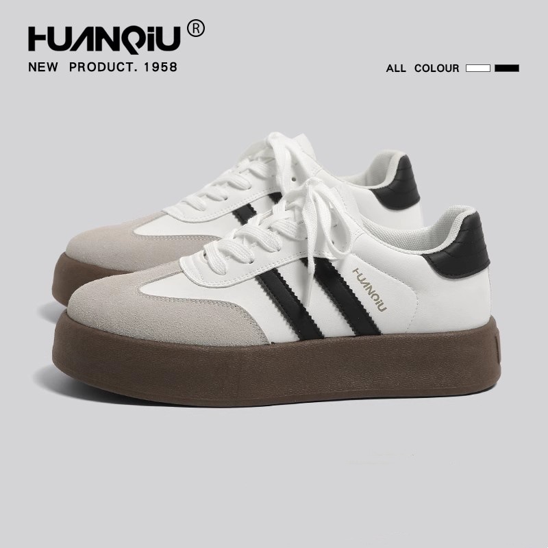 Universal Thick-Soled Moral Training Shoes Men's 2025 Spring New Retro Sneakers Popular Shoes Men's Easiest for Match Sports Shoes