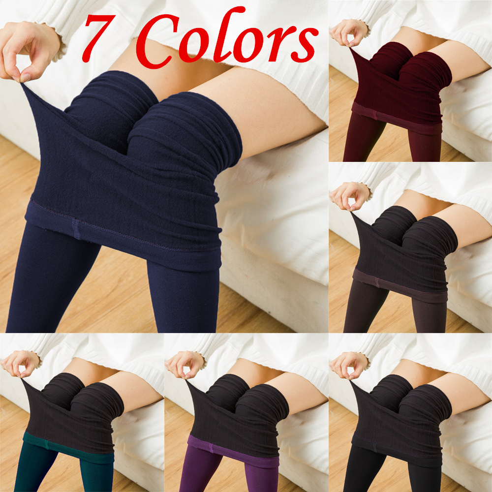 Seven-color Leggings Women's Cross-border Explosions wish ebay Best Selling Nipped One-piece Pants Women's Pants Autumn and Winter New