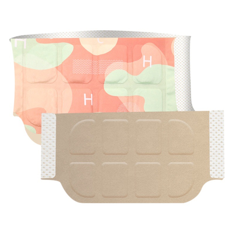 wormwood steam waist-warming paste disposable heating hot compress heating abdomen-warming paste waist-warming knee-warming paste wormwood waist-protecting paste