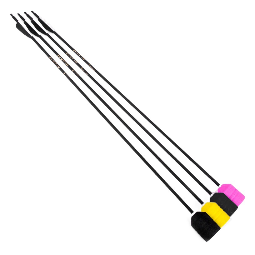 Picture of Outdoor real CS bow and arrow fighting game sponge arrow attack and defense arrow mixed carbon arrow Rod sponge arrow in stock wholesale