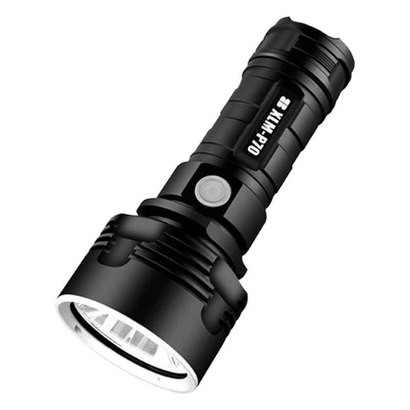 Cross-border outdoor flashlight usb camping lamp high-power long-range multifunctional household lighting work lamp