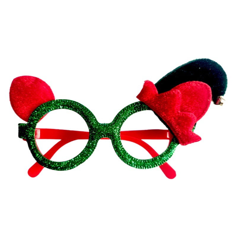 Cross Border Amazon Christmas Children's Party Glasses Frame Holiday Party Christmas Gift Toys Party Toys
