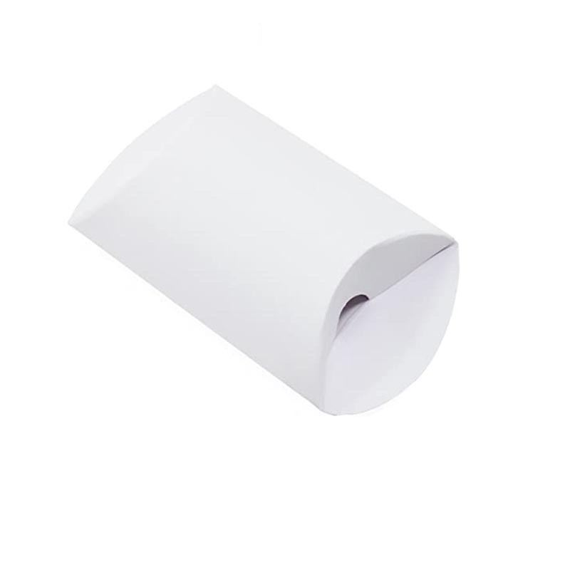 Picture of Kraft Paper Pillow Candy Box Cross-border Style with Hemp Rope Kraft Card White Card Black Card Packaging Box Wedding Party Birthday