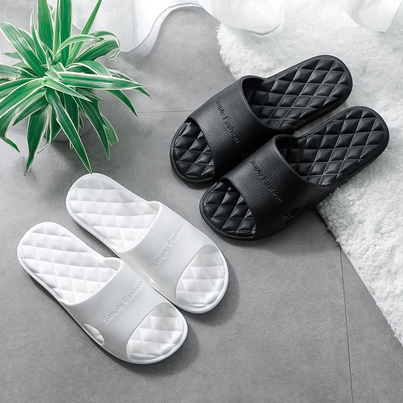 home sandals women's summer indoor non-slip men home soft-soled bathroom bath home outdoor slippers couples