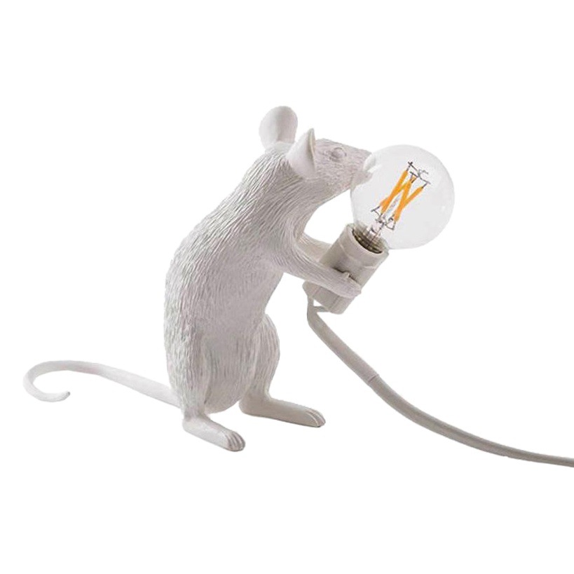 Cross-Border Night Light Bedroom Bedside Lamp Mouse Table Lamp Living Room Restaurant Atmosphere Lamp Resin Holiday Gift Lamp
