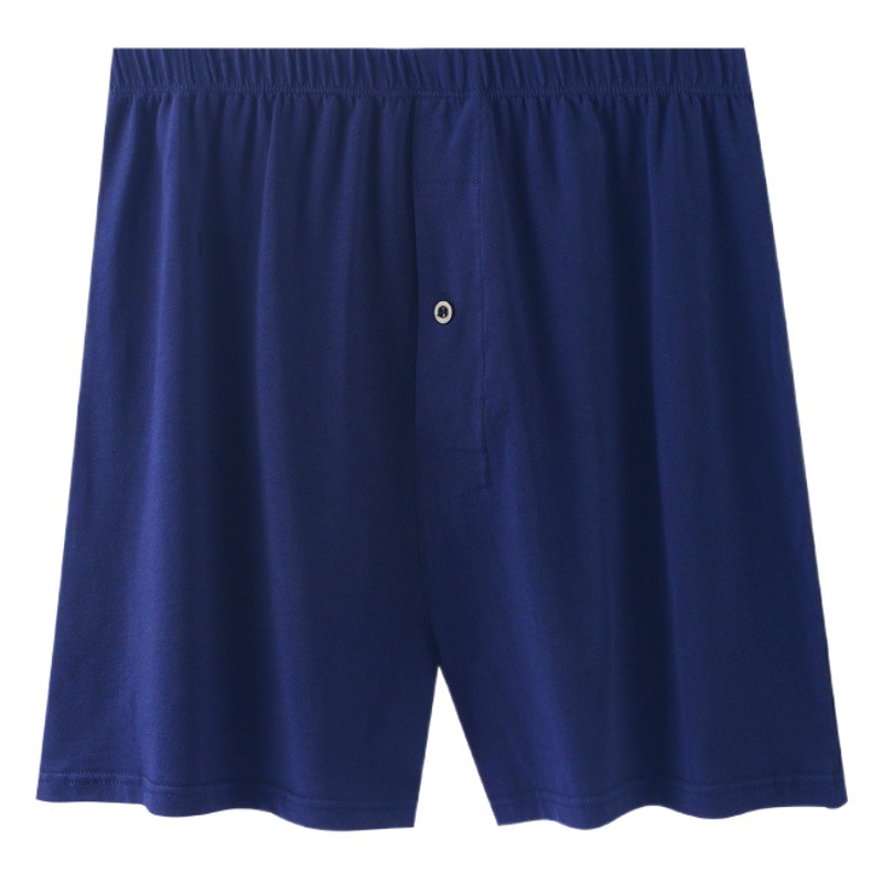 Men's Arlo Pants Underwear Loose Shorts Cotton Large Trousers Button Open Comfortable Breathable Home Pajama Pants Large Size
