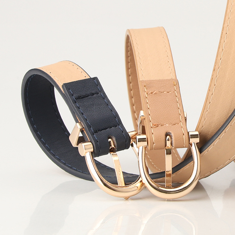 Picture of Cool matching in stock ladies Korean fashion belt student jeans decorative thin belt clothing matching belt women
