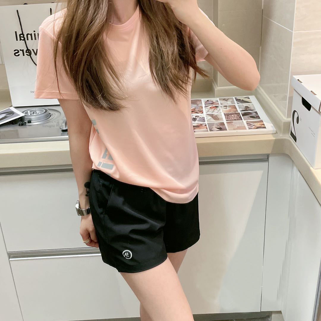 Summer Outdoor Sports suit Thin Women's Running Fitness Breathable Quick-drying Two-piece Short-sleeved Shorts