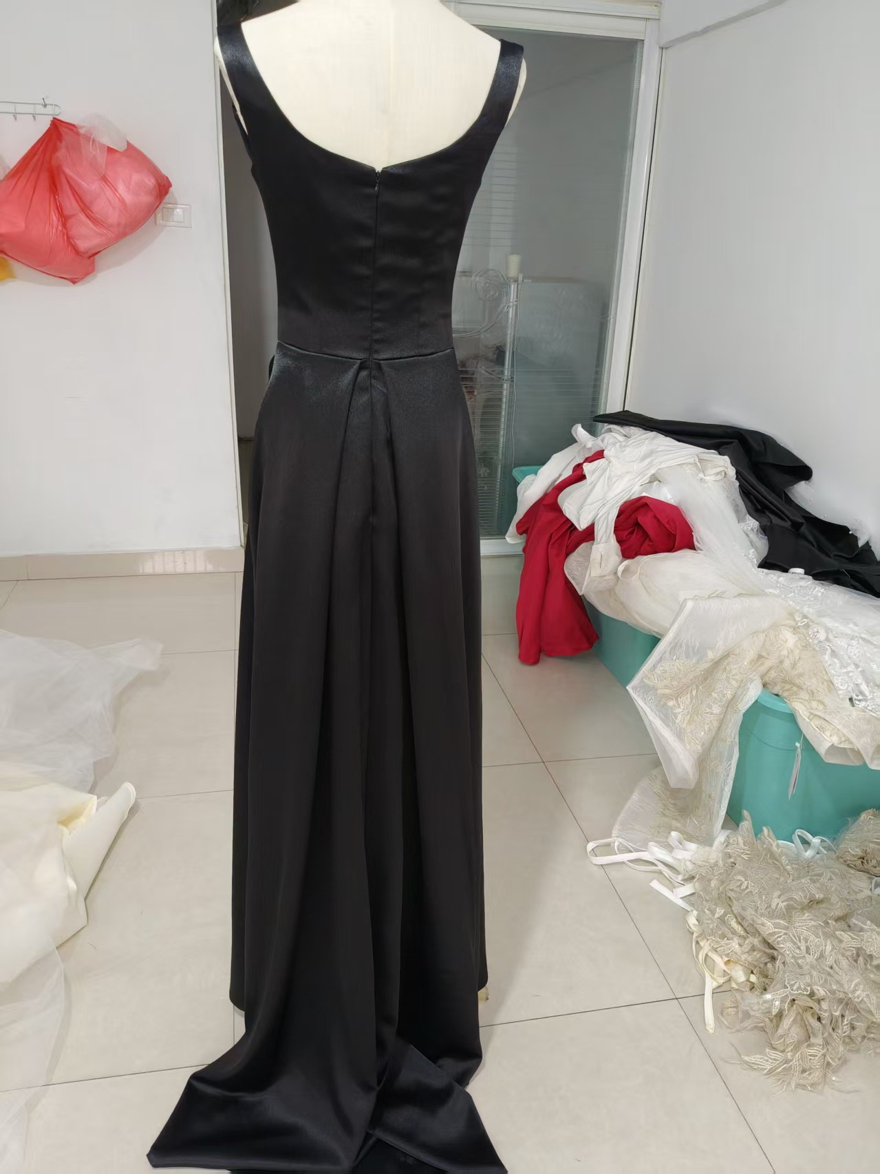 Picture of Satin Light Wedding Dress for Banquet Alice Same Delivery Zhao Ruth Same High-end Bride of Empress Dowager