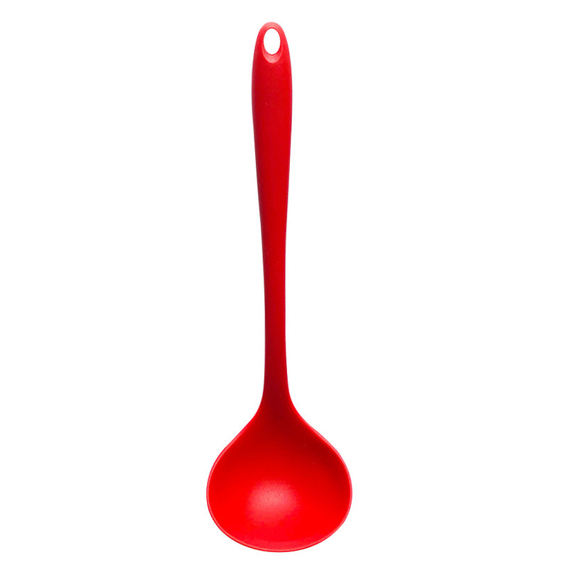 Picture of Wholesale household non-stick pan silicone chinese shovel high temperature resistant shovel spoon suit colander soup spoon suit kitchenware five-piece set