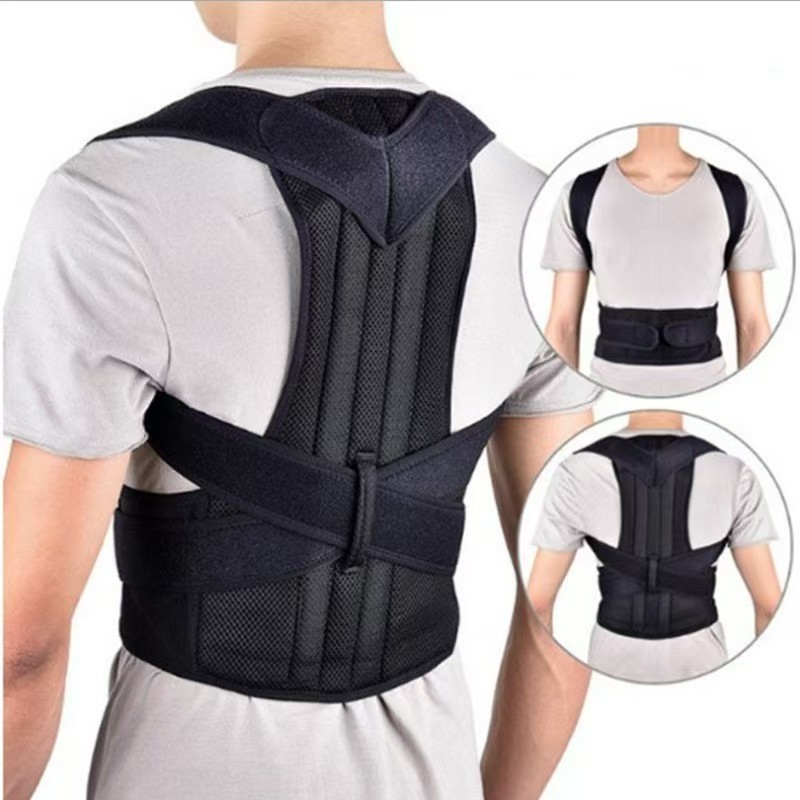 Picture of Cross-border body shaping correction with back support, chest-up, sitting posture correction with anti-hunchback, body girdle, posture corrector