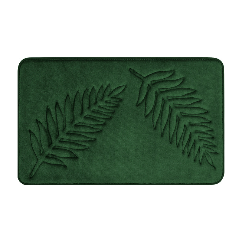 Picture of Cross-border e-commerce memory cotton toilet floor mat bathroom absorbent non-slip mat living room bedroom kitchen home carpet