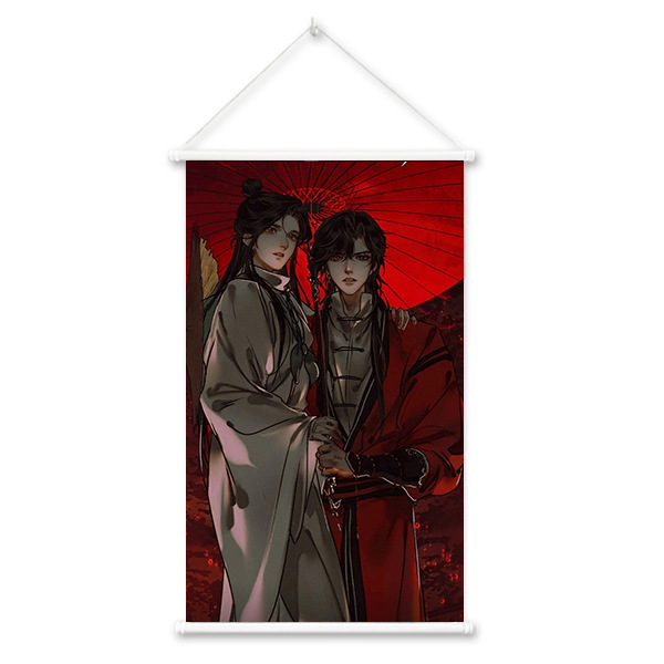 Picture of Shenzhen factory God blessing hanging painting wholesale comic exhibition peripheral scroll painting spray painting secondary yuan Anime Poster