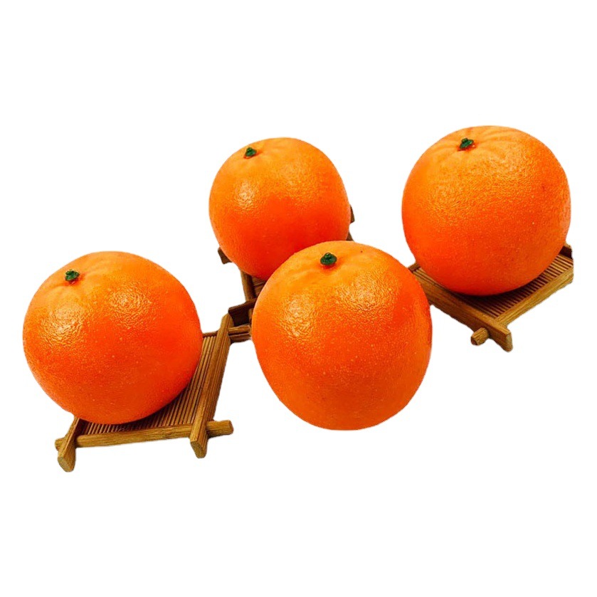 Factory supply simulation fruit model simulation orange home decoration props photography window display