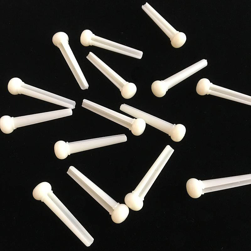 Picture of Folk Guitar Tail Nails, Acoustic Guitar String Nails, Fixed String Awl, String Post, Piano Cone Tail Nails, White Black Musical Instrument Guitar Accessories