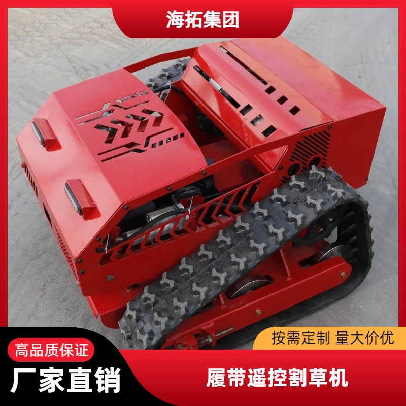 Export to Europe Intelligent Remote Control Lawn Mower River Embankment Slope Protection Self-Propelled Weeder Home Lawn Trimmer