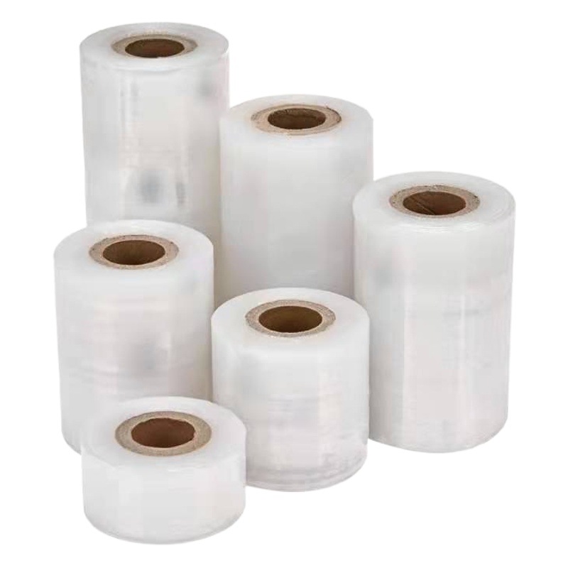 Take-away packing film sealing disposable plastic wrap small roll PE large roll packaging film 5cm dual-purpose lunch box leak-proof film