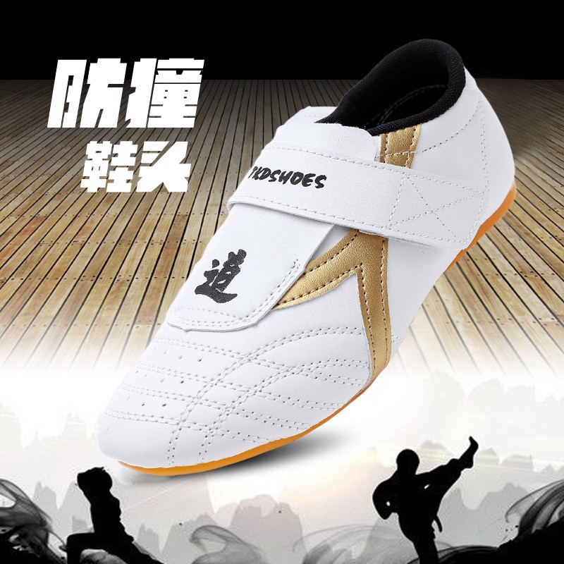 Picture of Taekwondo Shoes for Adults, Men, Women and Children, Martial Arts Training Shoes, Breathable Sports Tbottomon Bottom Taekwondo Shoes