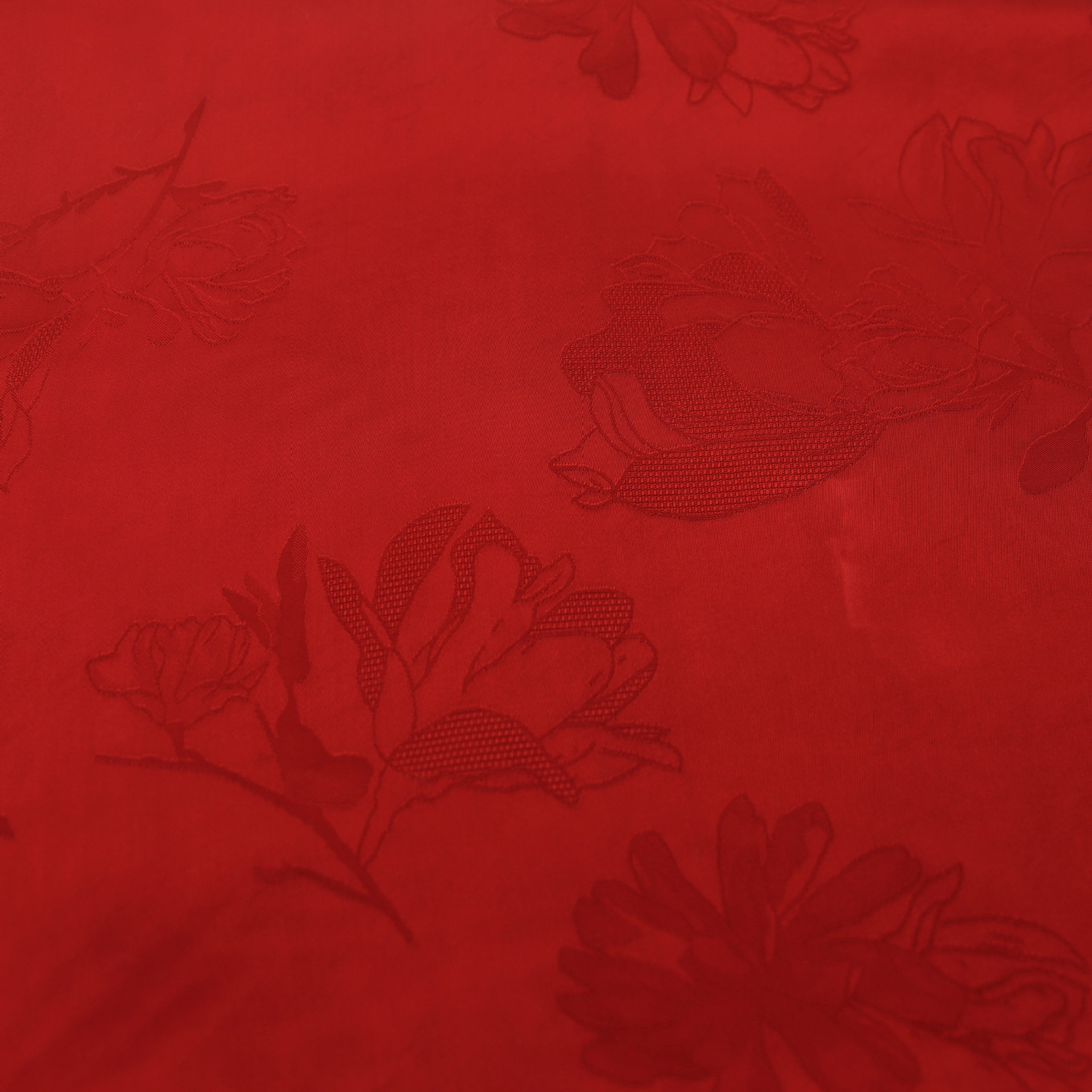 Picture of Human Silk High Density Magnolia Bright Silk Satin Jacquard Cloth New Chinese Style dress Hanfu Cheongsam Clothing Fabric