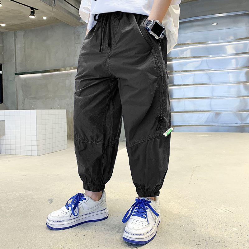 Picture of Boys Anti-mosquito Pants Summer Thin 2023 New Children's Pants Summer Big Boys Summer Casual Trousers