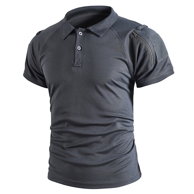 New Second Generation Instructor Short-sleeved Generation Amazon Summer Short-sleeved Sports Polo Shirt Outdoor Short-sleeved Tactical Short-sleeved