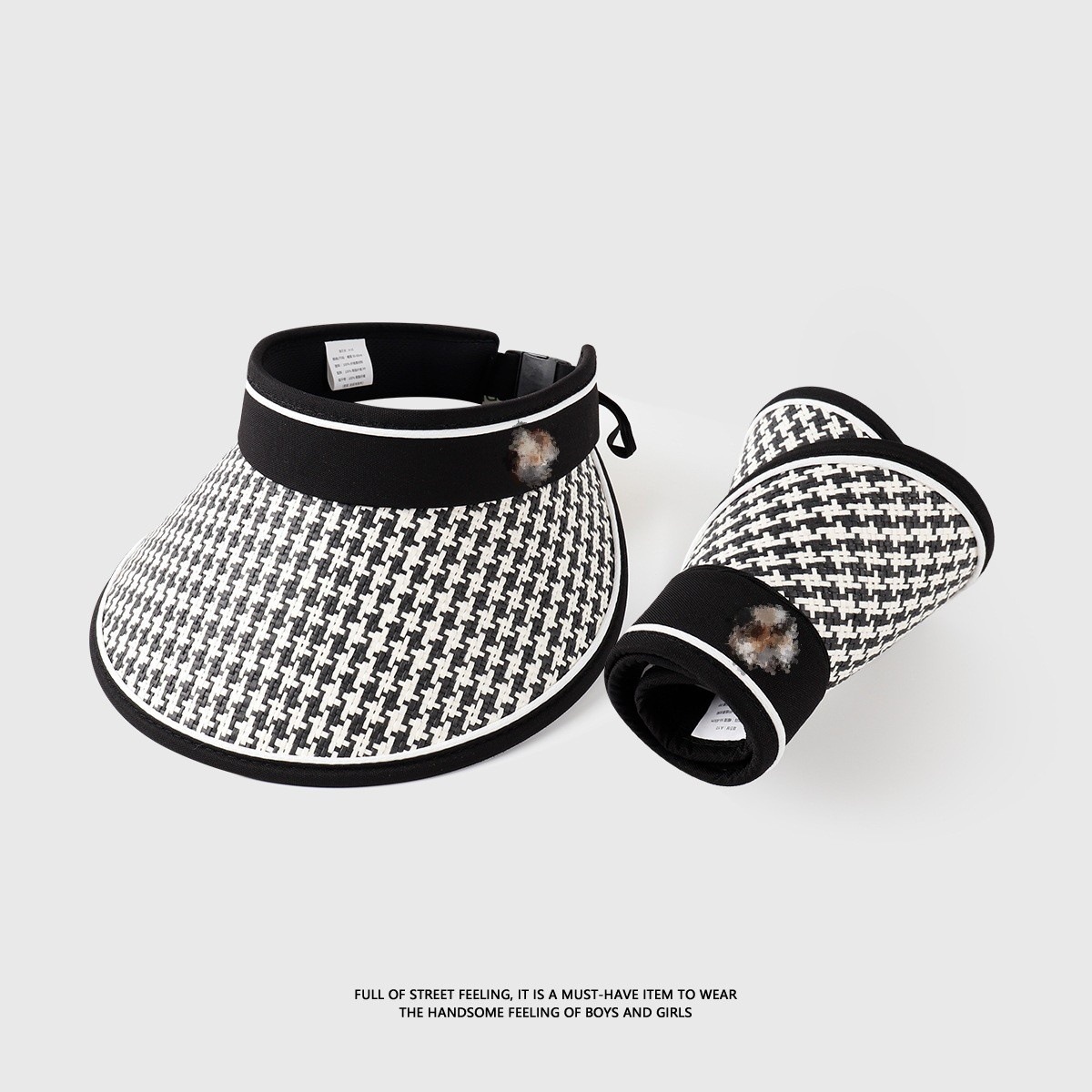 Picture of Sun hat foldable sun hat outdoor riding Women's Big brim empty top cycling sun protection fisherman sun hat