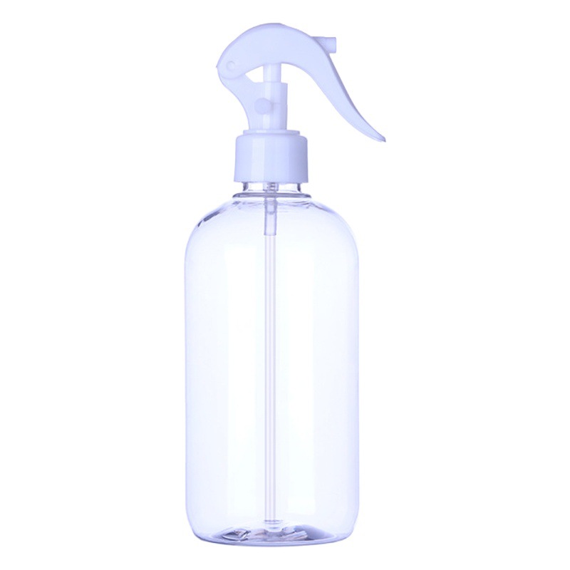 Mouse spray bottle 250ml 500ml transparent bottle round bottle glass water watering can pet plastic bottle wholesale