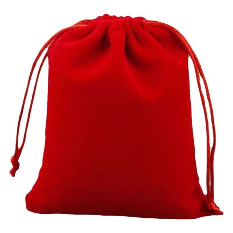 in stock Lisi Velvet Jewelry Cloth Bag Black Grey Belted Pocket Deerskin Velvet Drawstring Storage Bag Jewelry Packaging Cloth Bag