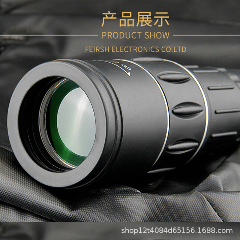 Picture of Monocular High-Power High-Definition 16X52 Telescope Manufacturer Low-Light Night Vision Mobile Phone Camera Outdoor Telescope