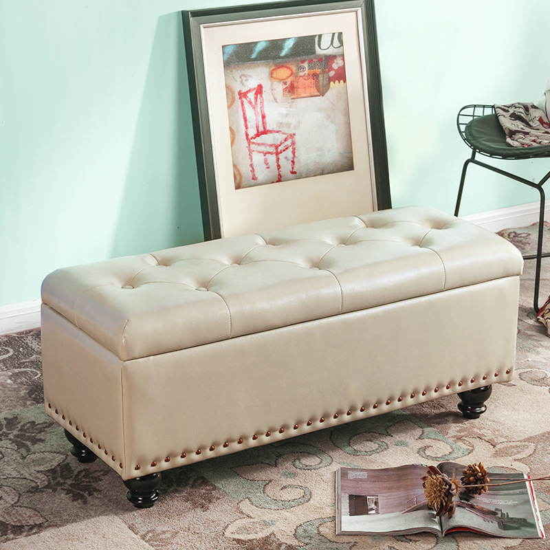 Picture of Clothing Store Sofa Stool Rest Dressing Room Bench Storage Door Shoe Changing Stool Fitting Room Shoe Changing Stool