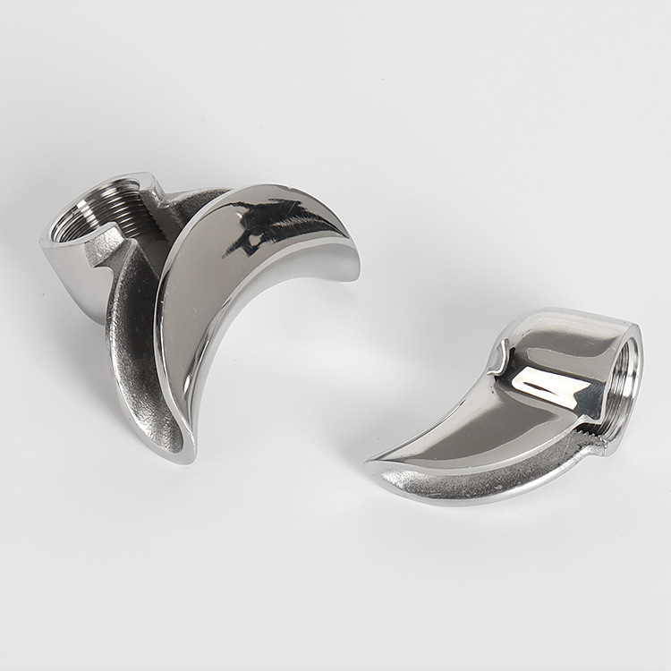 Picture of Semi-automatic coffee machine handle diverter nozzle stainless steel diverter nozzle single double 58mm Aibao accessories