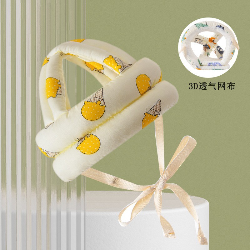 Picture of Baby Helmet Baby's Head Protection Anti-drop Hat Safety Helmet Headgear Children's Anti-collision Head Artifact Children's Toddler Anti-collision Hat