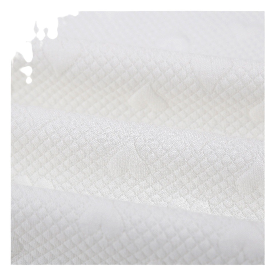 Knitted Jacquard Fabric, Heart Bubble Jacquard Fabric, Casual Jacket Fabric, Casual Jacket Fabric, Children's Clothing Fabric