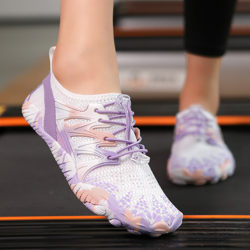 Fitness Shoes Indoor sneaker Shock Absorption Soft Sole Running Yoga Rope Skipping Shoes Strength Training Squat Shoes