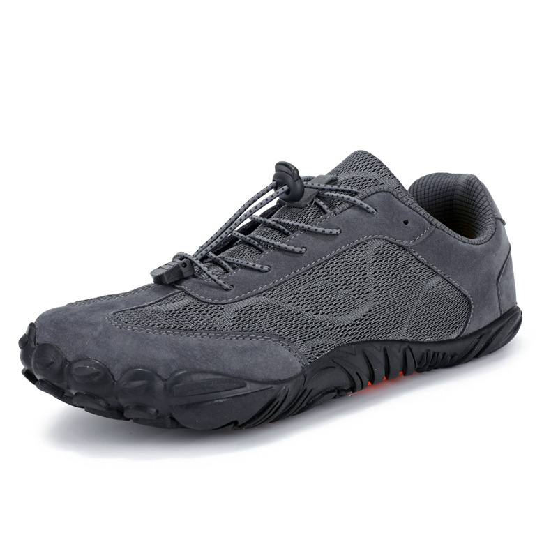 Outdoor Five-Finger Hiking Shoes, Lightweight and Comfortable, Rock Climbing, Cycling and Hiking Men's Shoes Manufacturer Wholesale Casual Shoes, Comfortable and Wear-Resistant