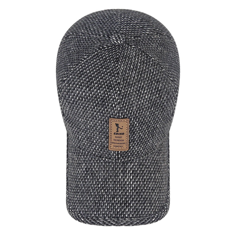 Middle-aged and elderly autumn and winter warm hat men's outdoor cycling walking early cold-proof ear protection cotton cap winning old man baseball cap